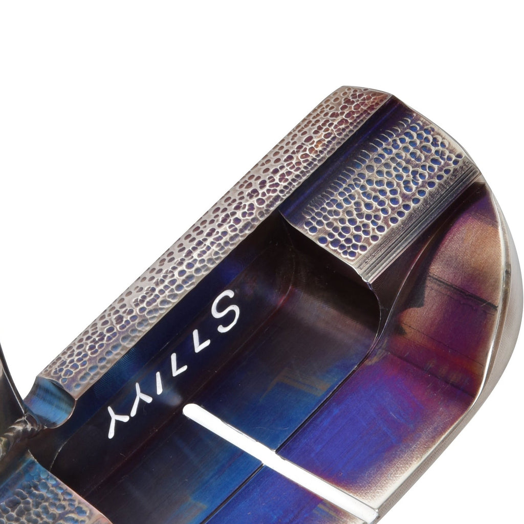 T.P. Mills Sycamore Crocodile hand-stamping detail