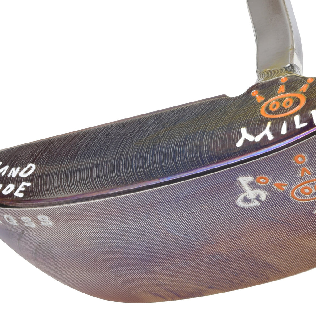 T.P. Mills Sycamore Crocodile hand-stamping detail