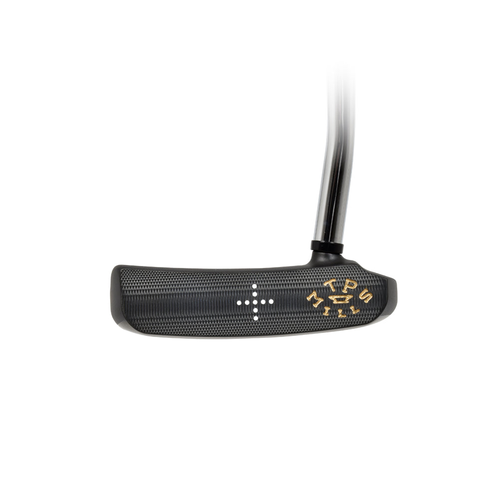 T.P. Mills Club Champ Costa PVD putter face view