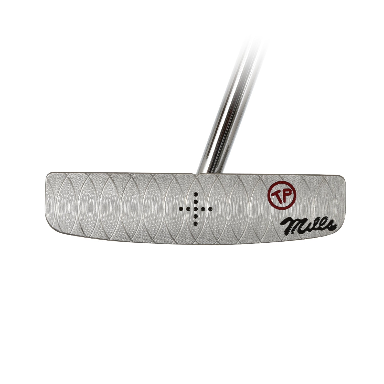 T.P. Mills Nellie ZT precision-milled face, straight-on view