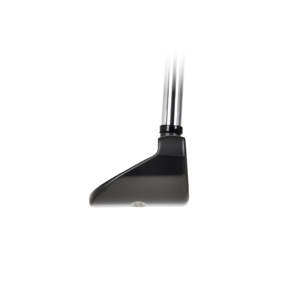 Side profile of the T.P. Mills Nellie S PVD wide-blade putter