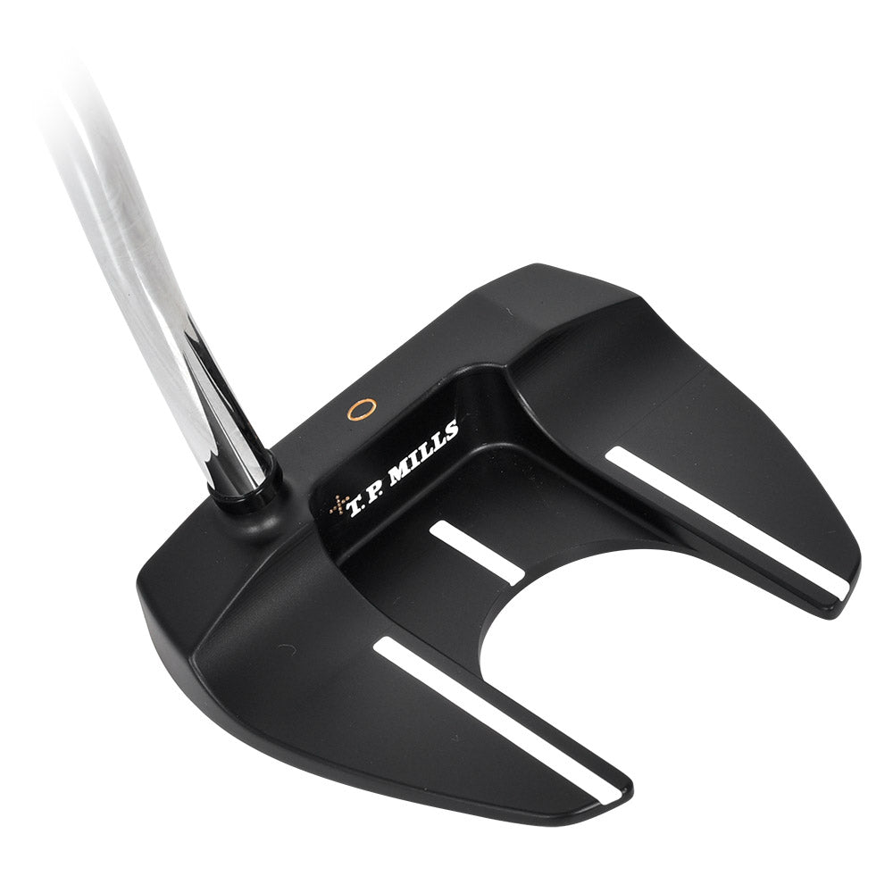 T.P. Mills Club Champ Vista Black PVD putter Cavity view
