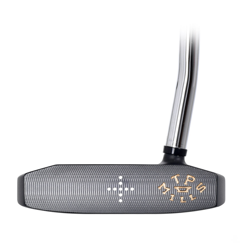 T.P. Mills Club Champ Vista Black PVD putter Face view