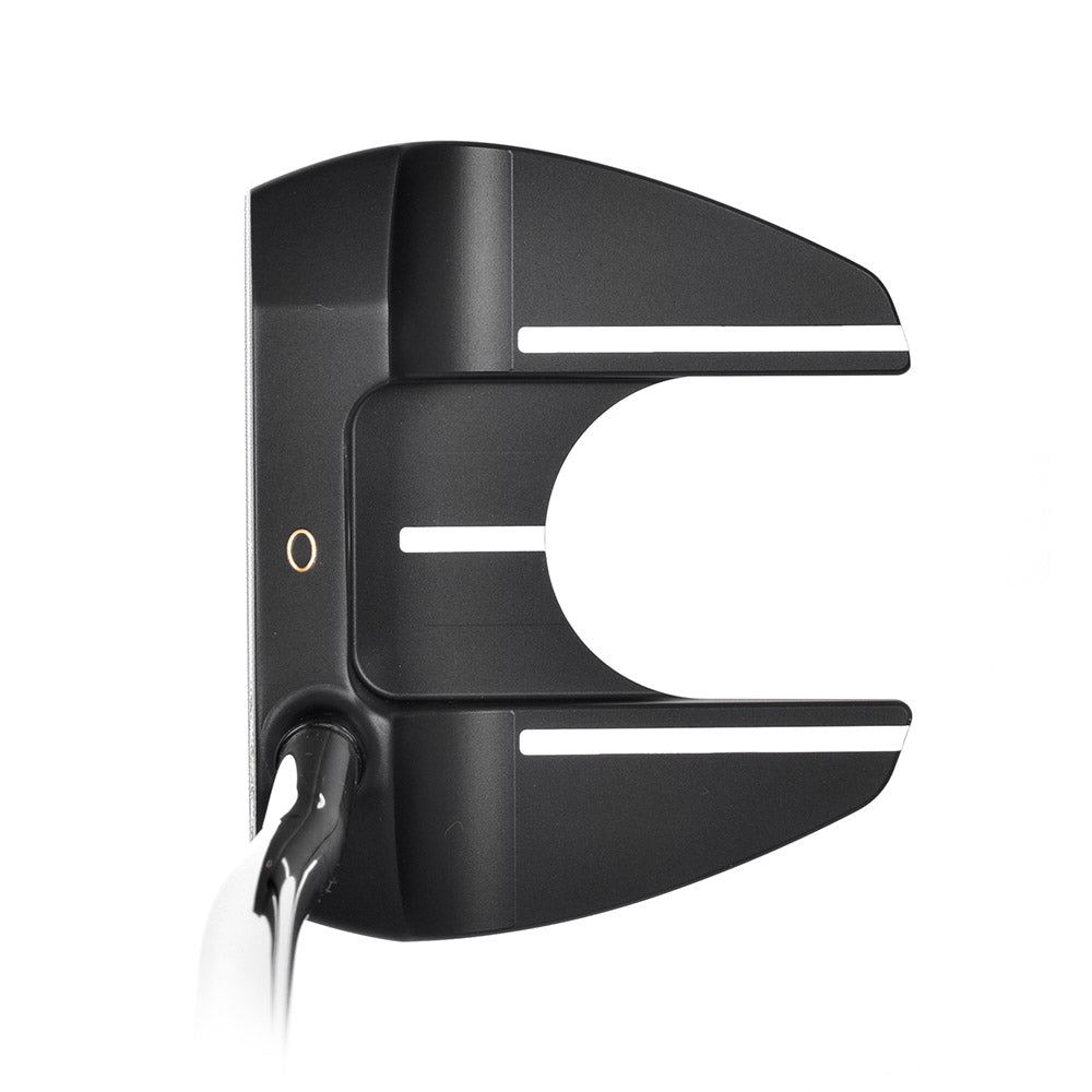T.P. Mills Club Champ Vista Black PVD putter Address view