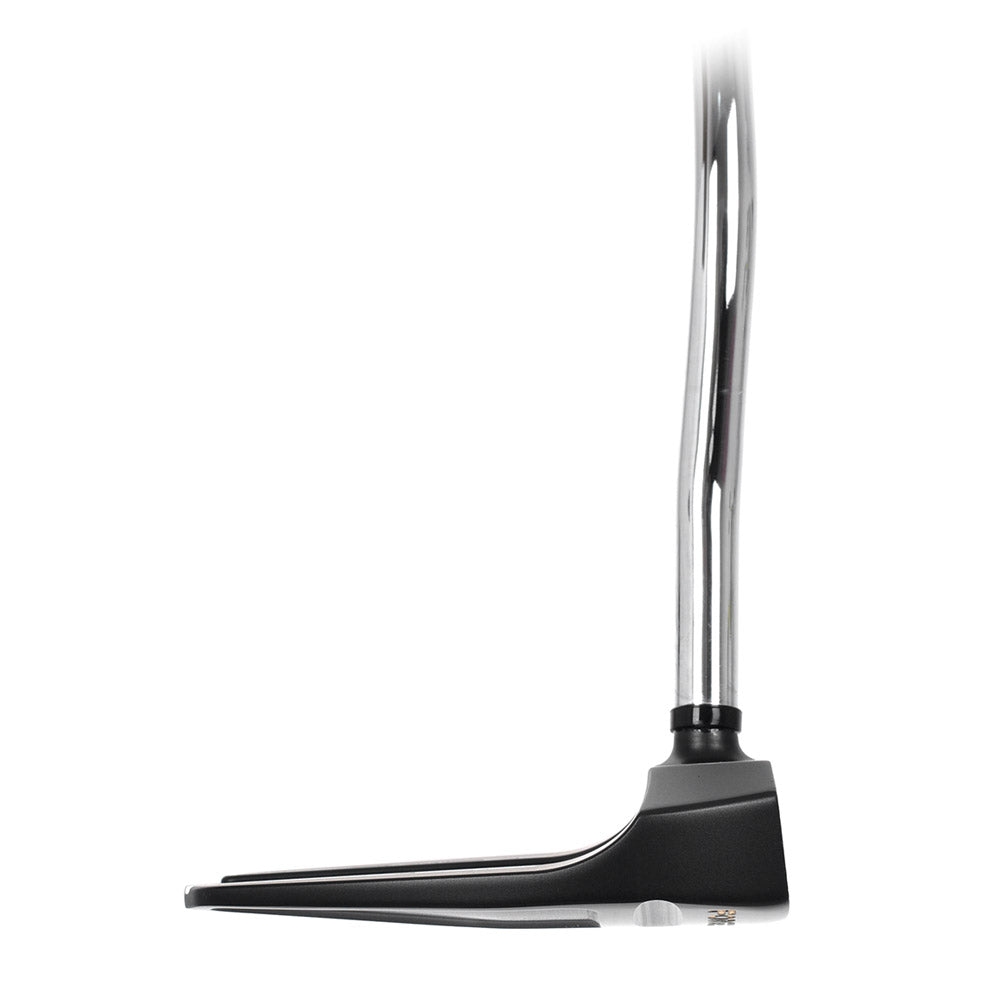 T.P. Mills Club Champ Vista Black PVD putter Toe side view