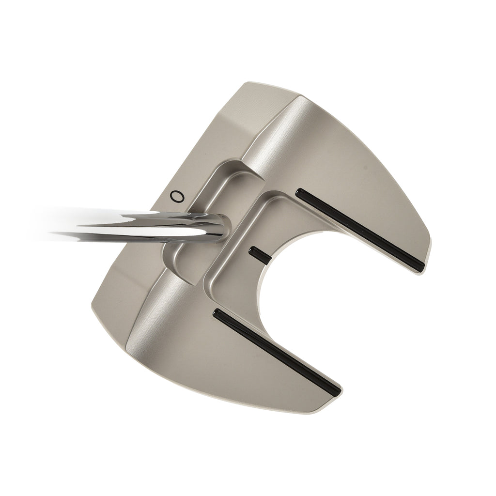 T.P. Mills Vista ZT open-center mallet address view