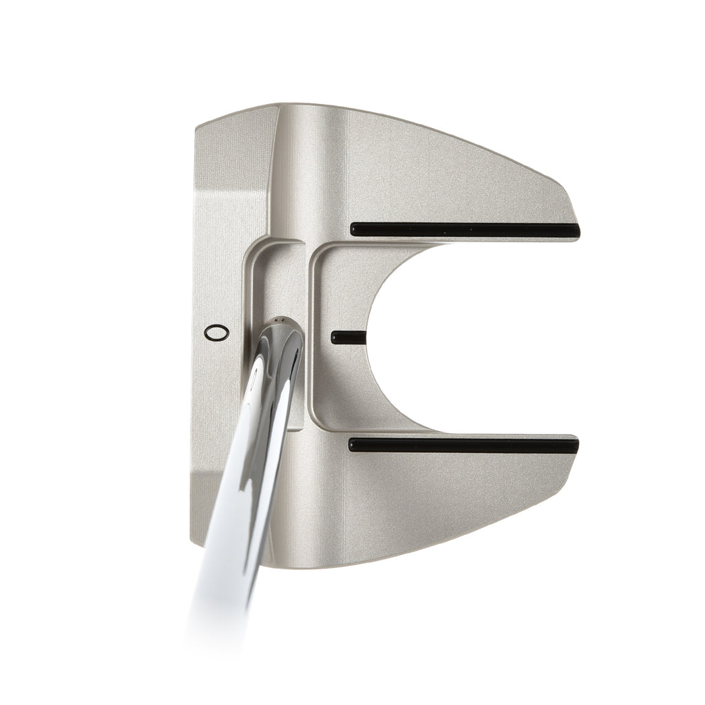 T.P. Mills Vista ZT open-center mallet address view