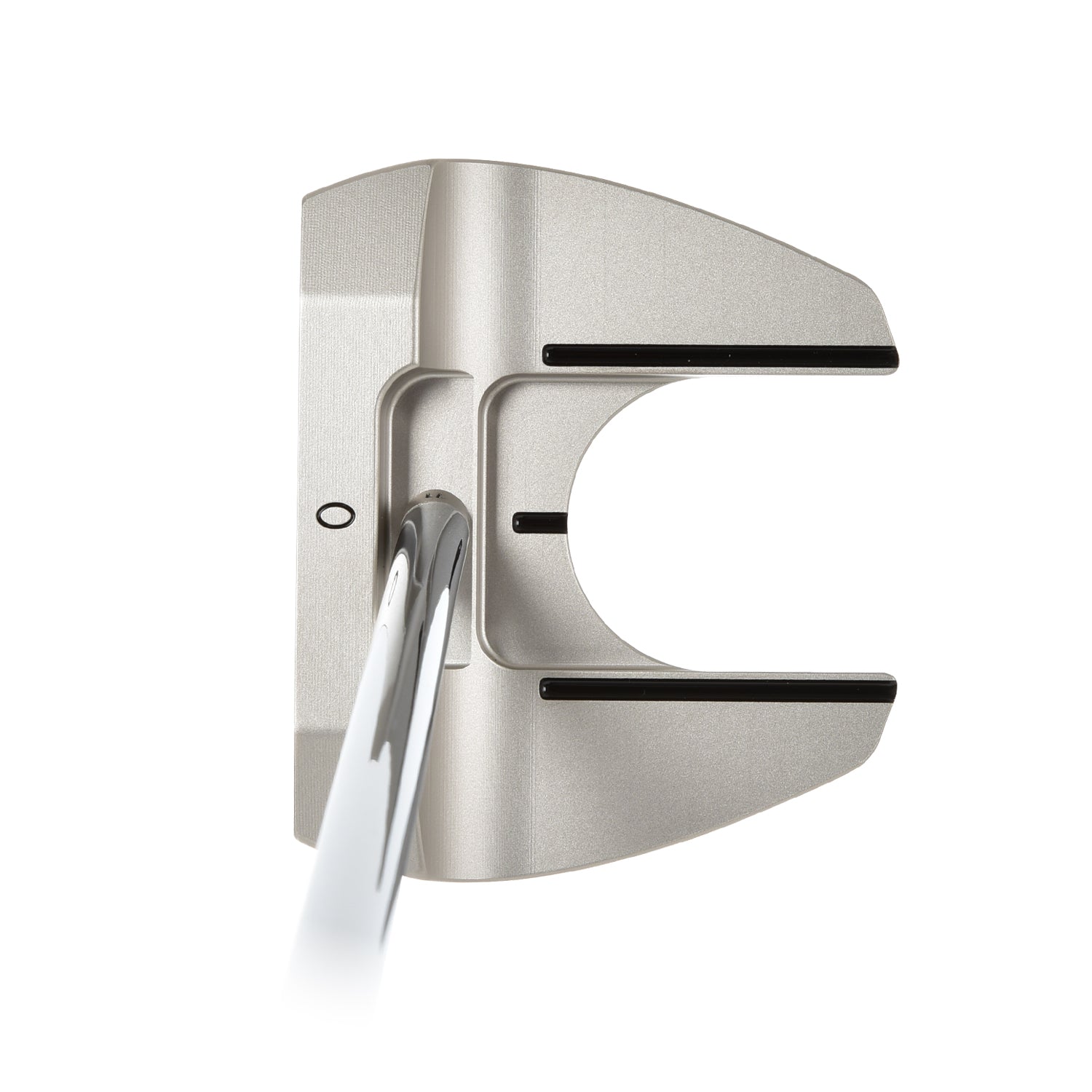 T.P. Mills Vista ZT open-center mallet address view