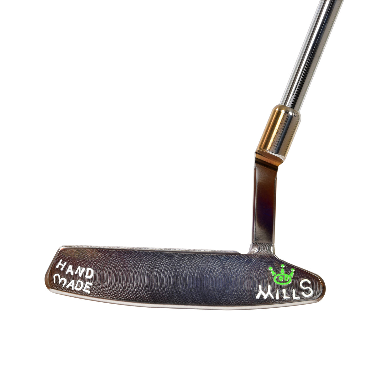 T.P. Mills SGSS Flat T Sunny Boy Handmade Putter face milling and hand stamping