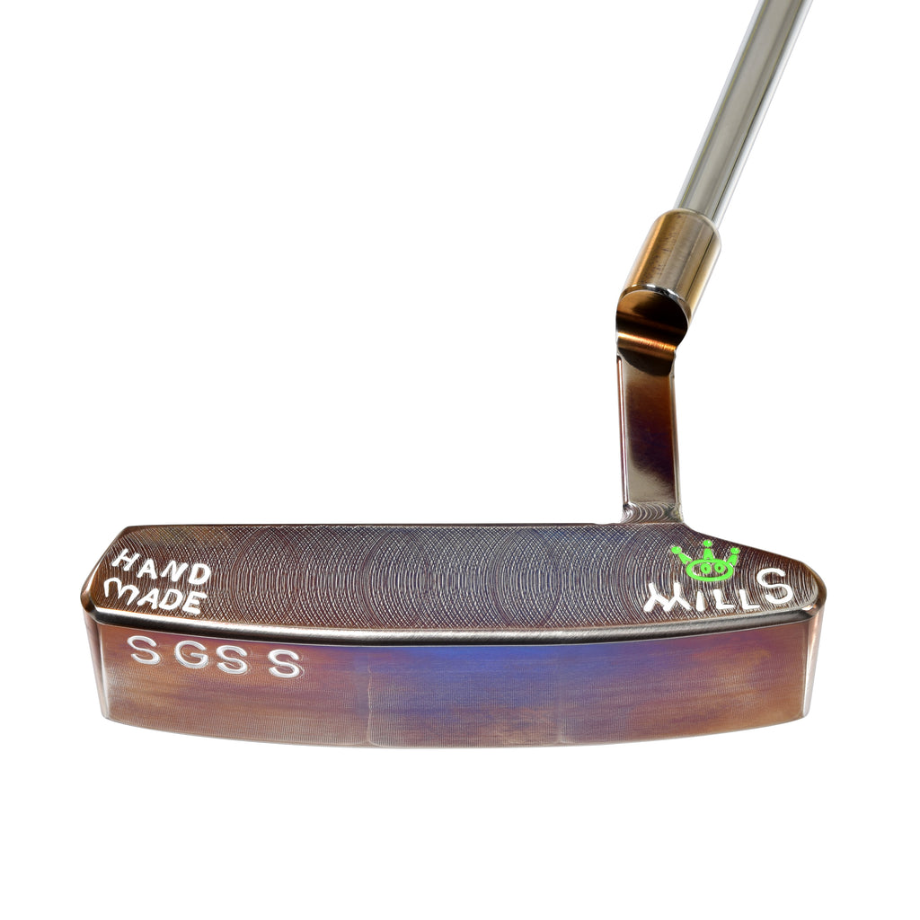 T.P. Mills SGSS Sunny Boy Handmade Putter face and sole detail