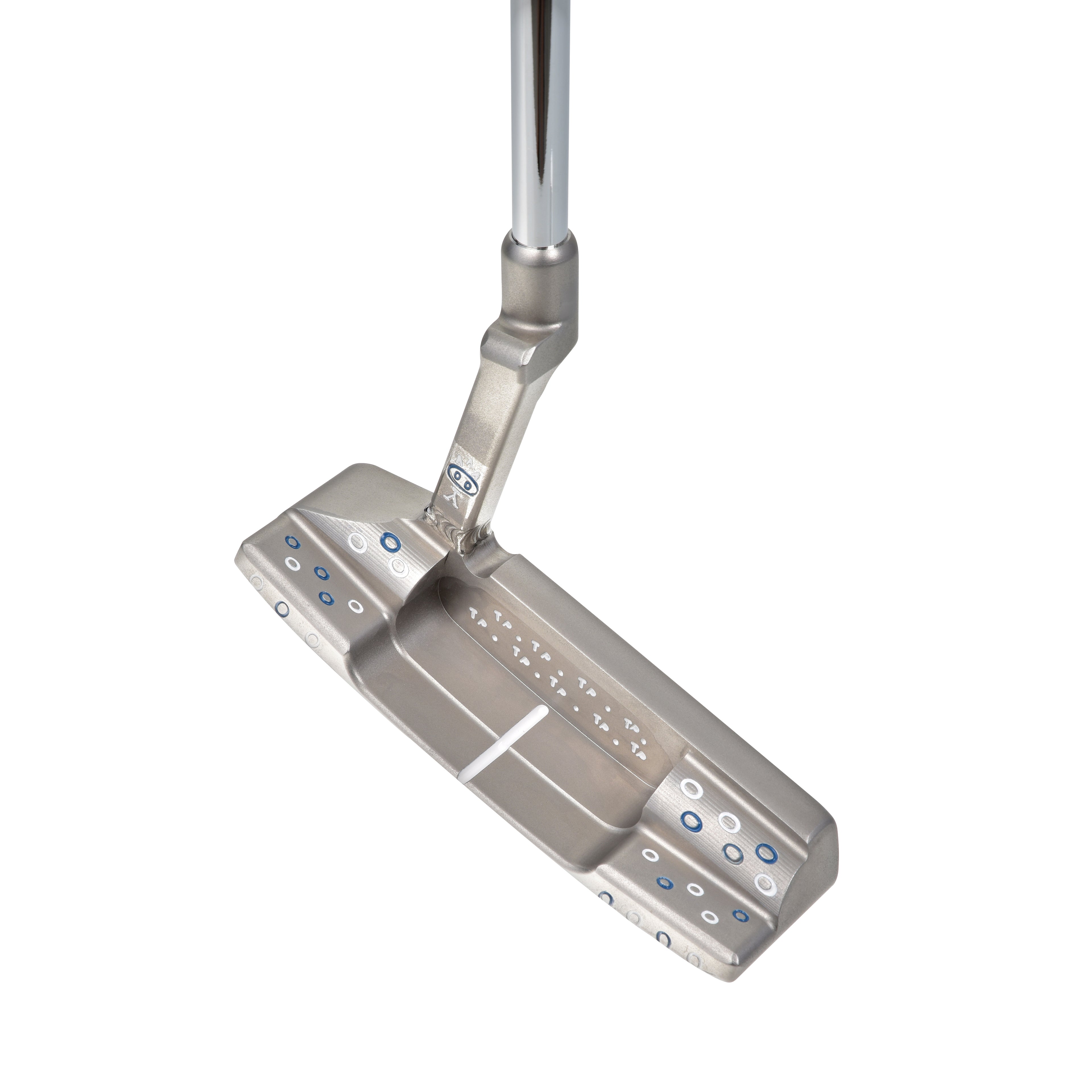 T.P. Mills SGSS Flat T “Birdie Tic TP” Tour Platinum Handmade Putter