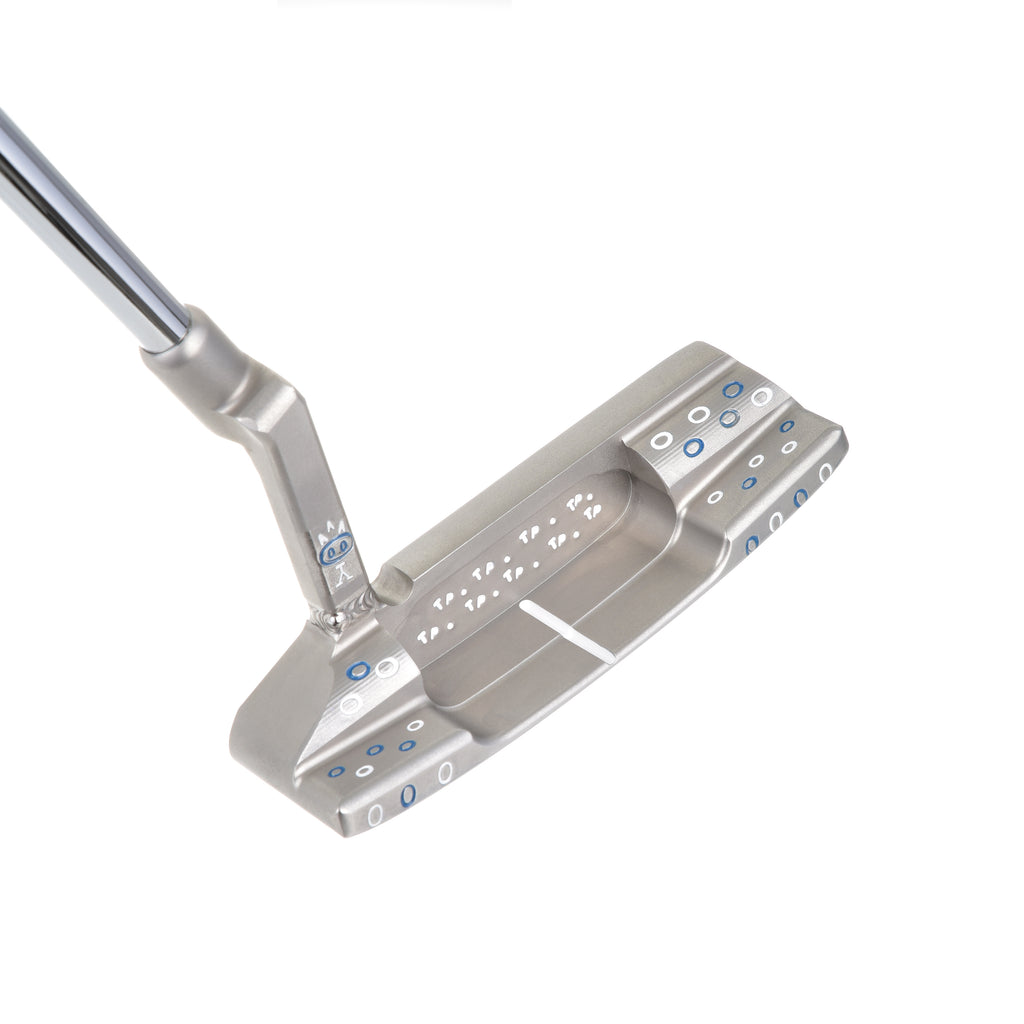 T.P. Mills SGSS Flat T “Birdie Tic TP” Tour Platinum Handmade Putter