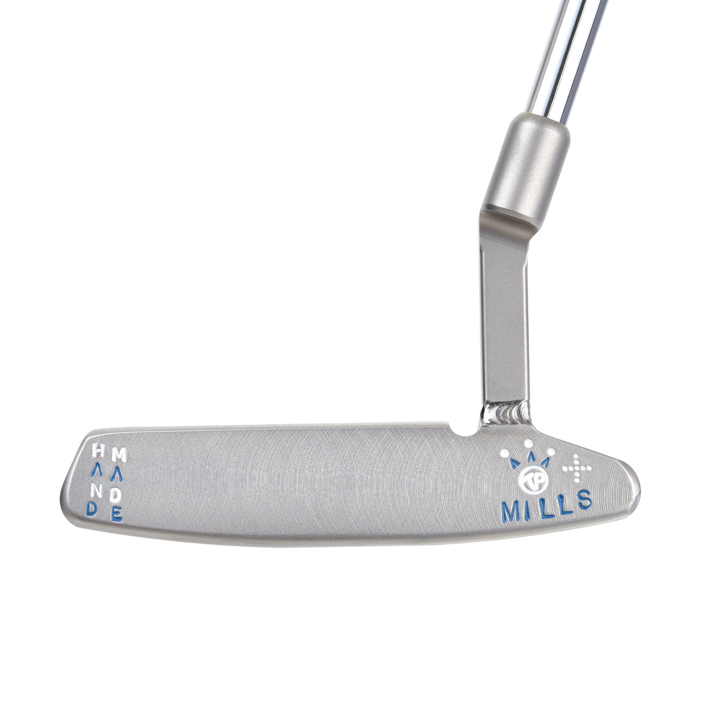 T.P. Mills SGSS Flat T “Birdie Tic TP” Tour Platinum Handmade Putter