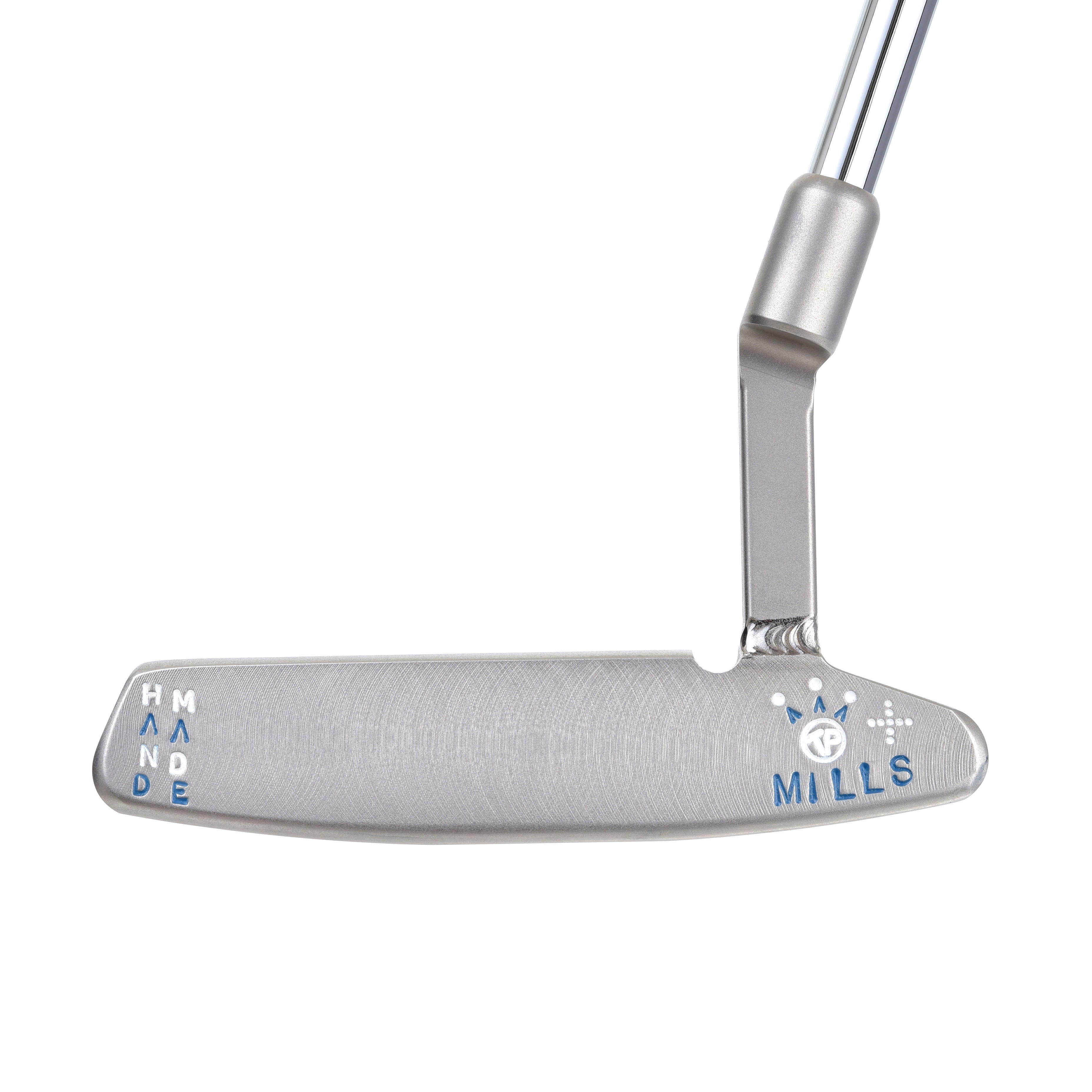 T.P. Mills SGSS Flat T “Birdie Tic TP” Tour Platinum Handmade Putter