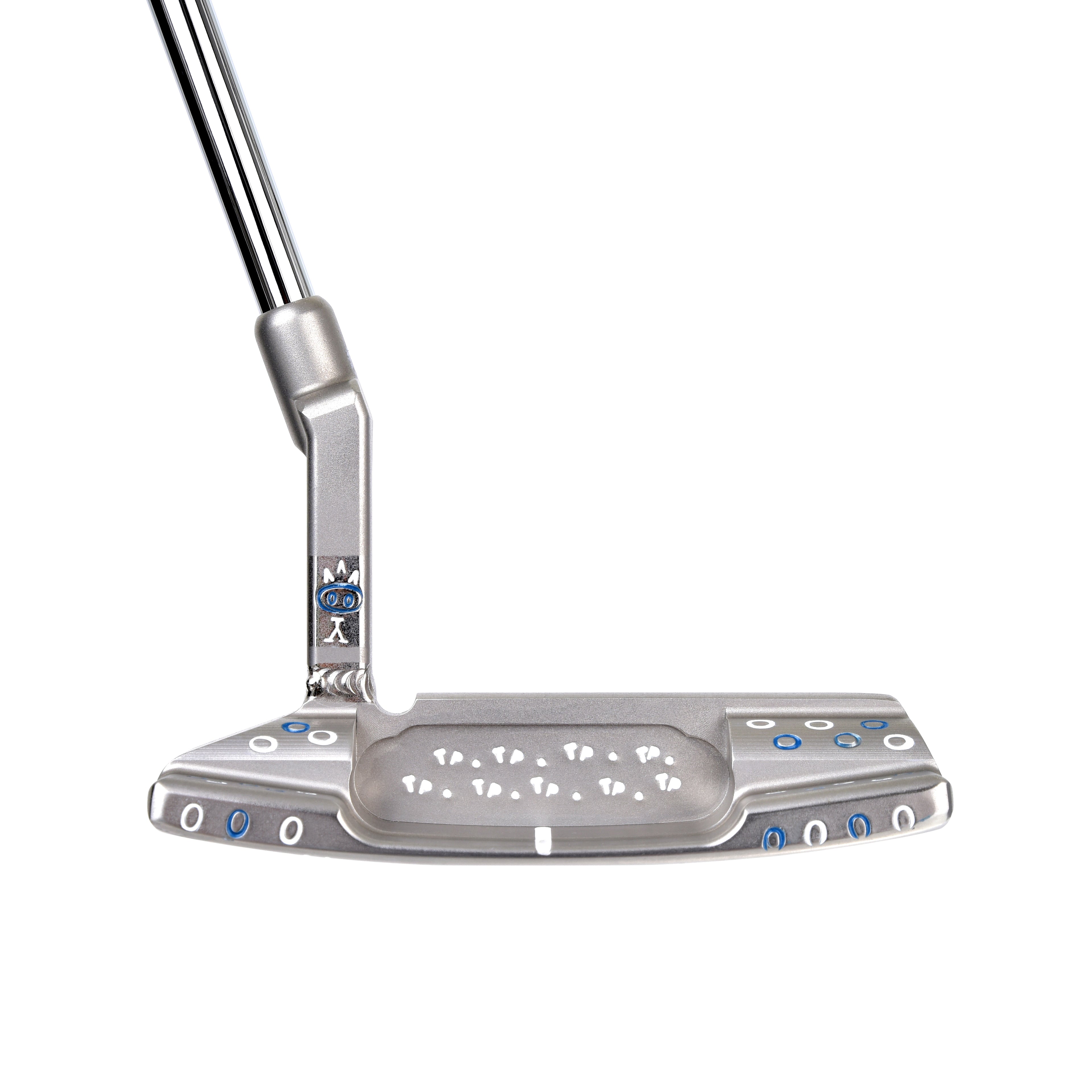 T.P. Mills SGSS Flat T “Birdie Tic TP” Tour Platinum Handmade Putter