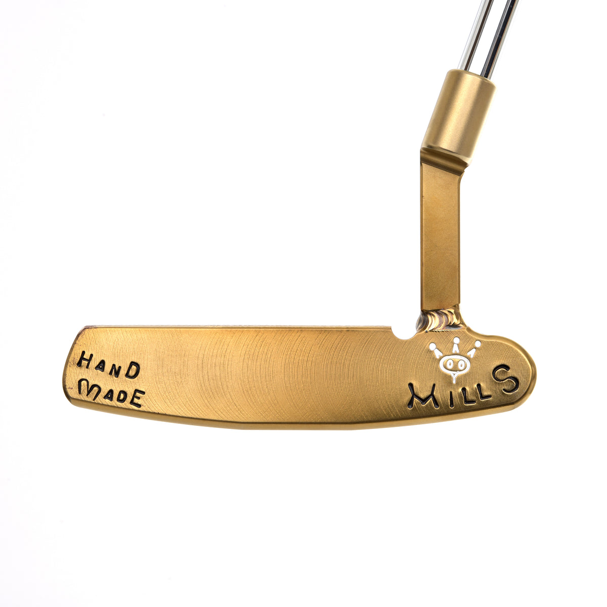 T.P. Mills SGSS Dale Handmade Putter face milling detail