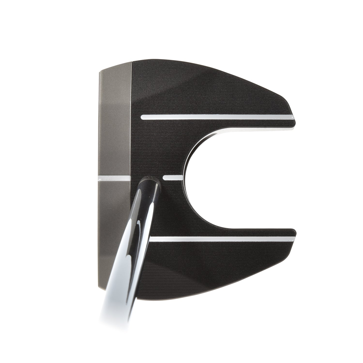 T.P. Mills Tour Issue 77 ZT open-center mallet address view